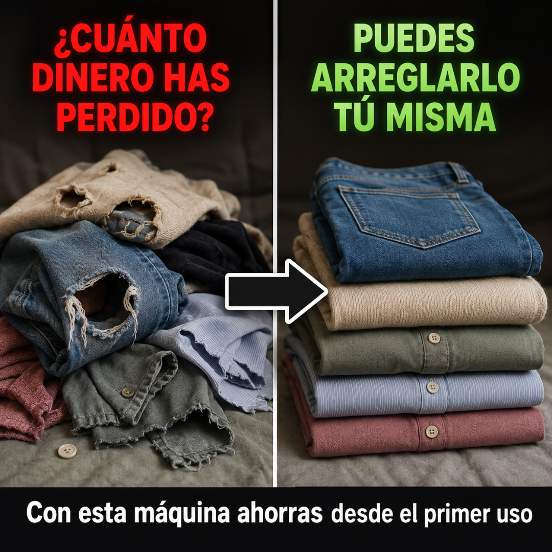 Máquina De Coser 12 Puntadas + Kit De Costura