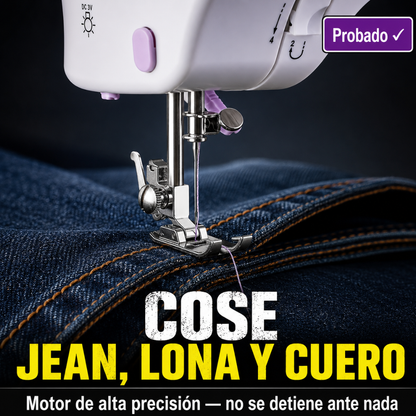 Máquina De Coser 12 Puntadas + Kit De Costura